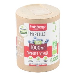 Myrtille Nat et Form bio gélules Confort visuel