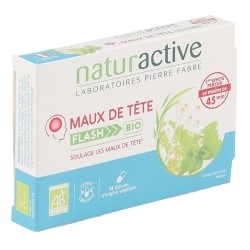 Naturactive Maux de tête Flash bio gélules
