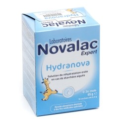 Novalac Hydranova Solution de réhydratation orale sachets