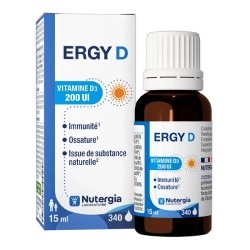 Nutergia Ergy D gouttes buvables