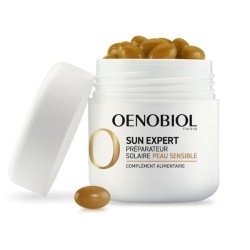 Oenobiol Sun Expert préparateur solaire peau sensible capsules