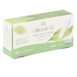Organyc Tampons coton bio Super