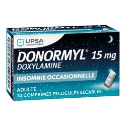 Donormyl 15 mg comprimés sécables