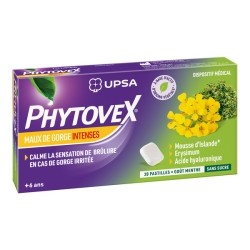 UPSA Phytovex Maux de gorge intenses pastilles