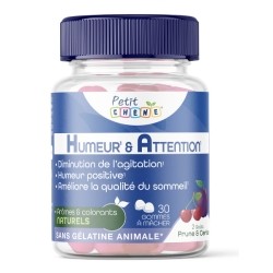 Petit Chêne Humeur et Attention gummies