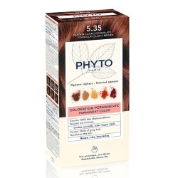 Phytocolor kit coloration permanente châtain clair chocolat 5.35