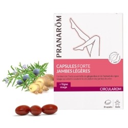 Pranarom Circularom capsules Forte Jambes légères