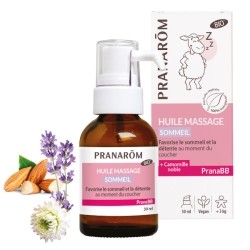Huile de massage Sommeil PranaBB Pranarôm