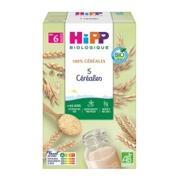 HiPP 5 céréales bio pour bébé