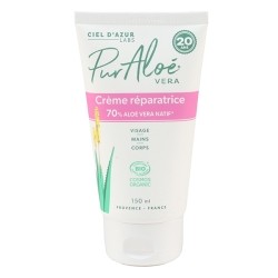 Pur Aloé crème réparatrice aloe vera 70 % bio