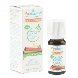 Puressentiel huile essentielle Cannelle de Ceylan bio