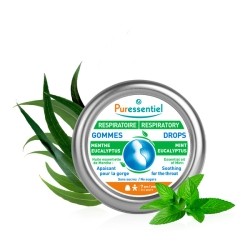 Puressentiel Respiratoire gummies menthe eucalyptus
