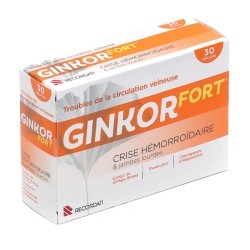 Ginkor fort hémorroïdes