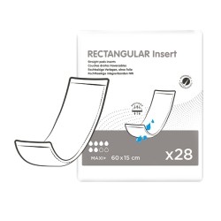 ID Expert Rectangular couches droites traversables Maxi + 6 gouttes