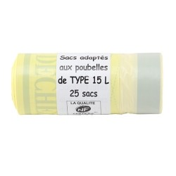 Sac de collecte DASRI 25 sacs