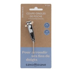 Sanodiane Coupe ongles de poche avec chainette