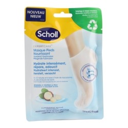 Scholl Masque pour les pieds nourrissant