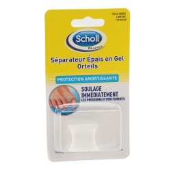 Scholl séparateur orteils épais