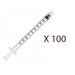 Seringue 3 pièces tuberculine