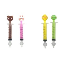 Seringues nasales pour bébé motif animaux
