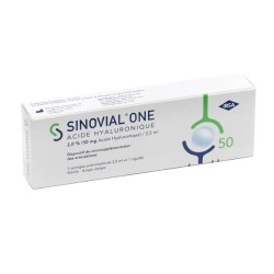 Sinovial One 2% injection genou