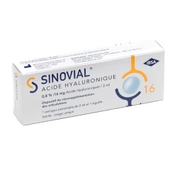 Sinovial 0,8 % seringue 2 ml