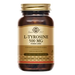 Solgar L Tyrosine 500 mg gélules