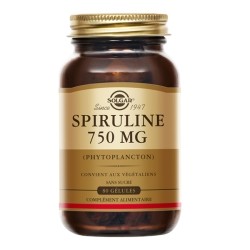 Solgar Spiruline 750 mg gélules