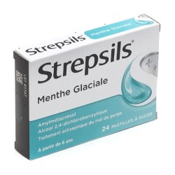 Strepsils menthe glaciale pastilles