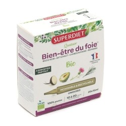 SuperDiet Quatuor bien-être du foie bio en unidose