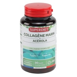 Comprimés Collagène marin + Acérola SuperDiet