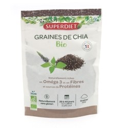 SuperDiet graine de Chia bio super aliment