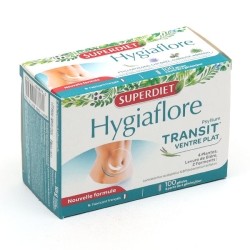 SuperDiet Hygiaflore Ventre plat  gélulesTransit