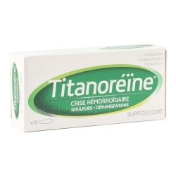 Titanoréine suppositoire Hémorroïdes