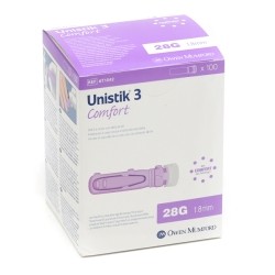 Unistik 3 Comfort Lancettes auto-piquantes