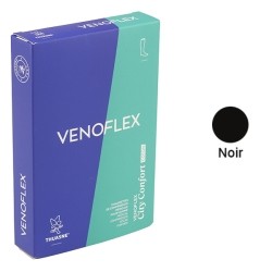 Venoflex City confort coton Chaussettes pieds ouverts homme classe 3