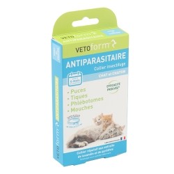 Vetoform Antiparasitaire Collier insectifuge Chat et Chaton