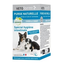 Vetoform Purge naturelle chien et chiot comprimés