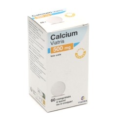 Comprimés Calcium Viatris 500mg