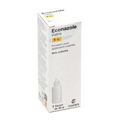 Econazole Viatris 1 % émulsion