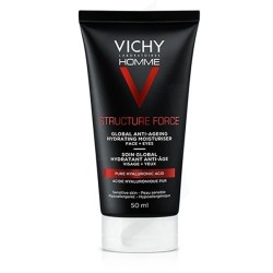 Soin anti âge homme Vichy Structure Force Visage et Yeux