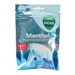 Vicks sans sucre bonbons Menthe forte