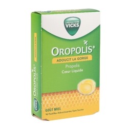 Oropolis coeur liquide pastilles
