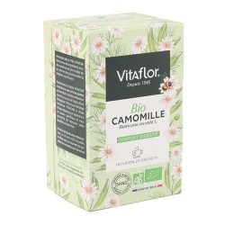 Vitaflor tisane camomille bio en sachets Confort digestif