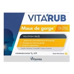Vitarub Maux de gorge comprimés