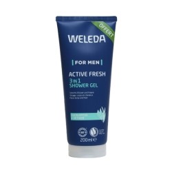 Cadeau : Gel douche 3 en 1 Weleda for men 200ml