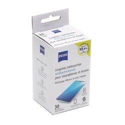 Zeiss Lingettes nettoyantes antibactériennes pour smartphones et écrans