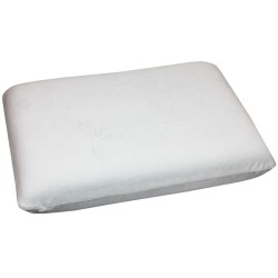 Oreiller au charbon de bambou Végélya 55 x 37 cm