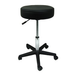 Tabouret d'examen avec assise cousue