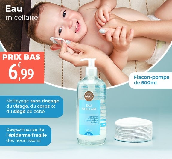 Prix bas Gifrer Bébé Eau micellaire